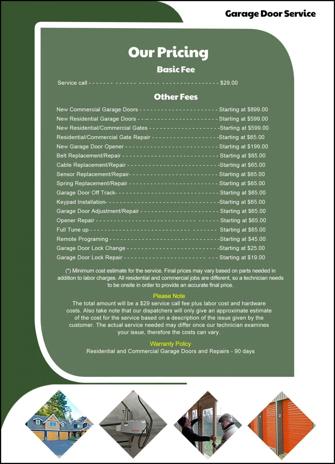 Metro Garage Doors Lawrenceville, GA 770-809-5247